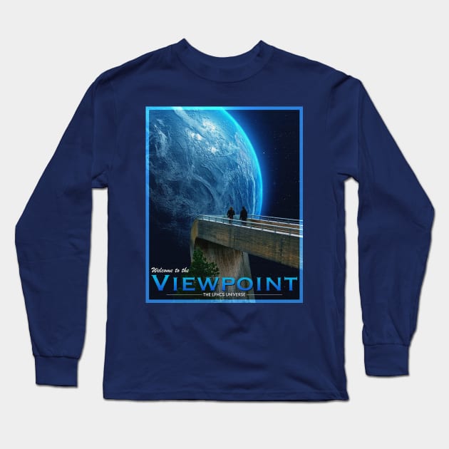 POSTCARD: VIEWPOINT. Long Sleeve T-Shirt by LFHCS